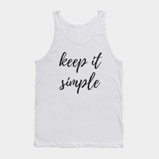 Keep it Simple Tank Top